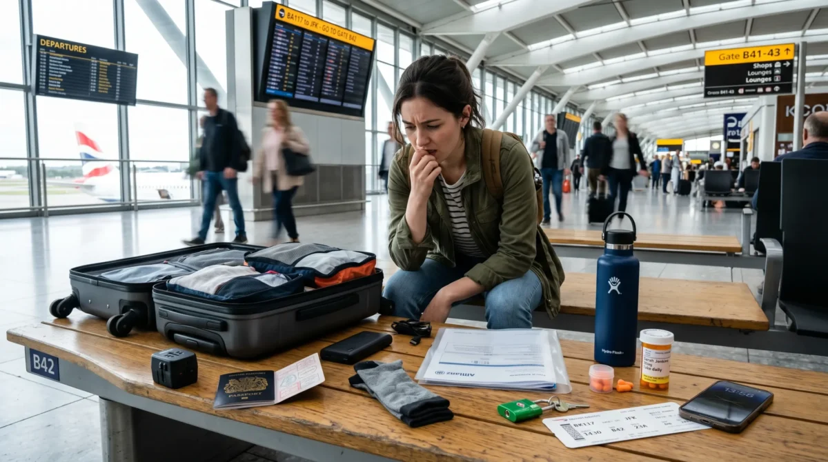 Things travelers forget to pack before international flights