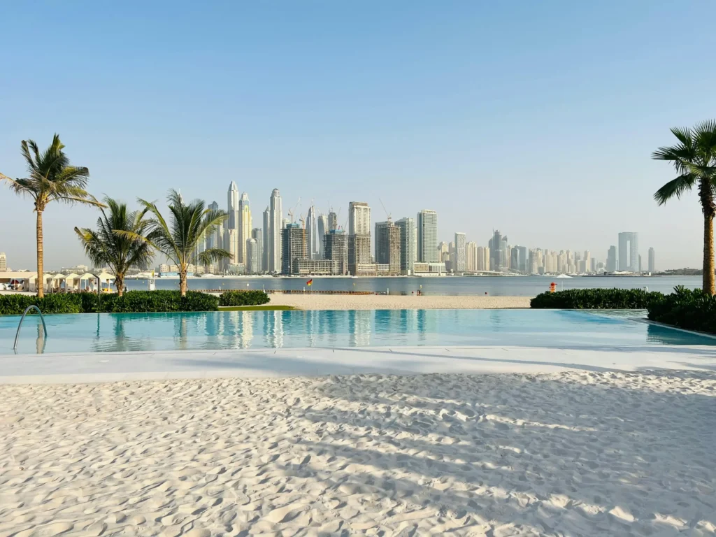 umeirah Beach Dubai with Burj Al Arab and clear blue water in 2026